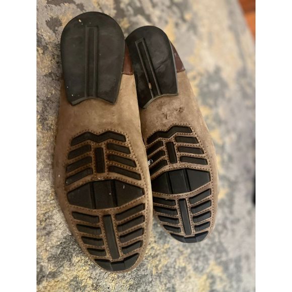 Men's two-tone leather Mezlan shoes size 10 - Picture 5 of 5